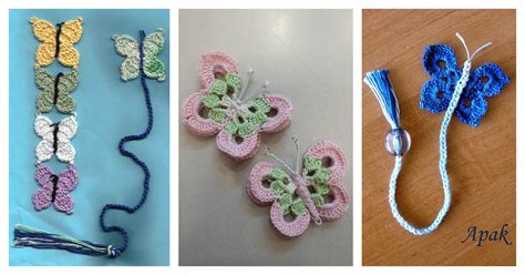 Crochet Butterfly Bookmark With FREE Pattern