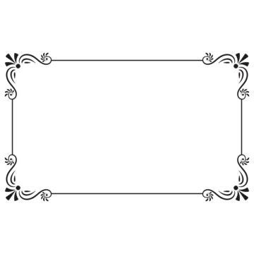 Simple Border PNG, Vector, PSD, and Clipart With Transparent Background ...