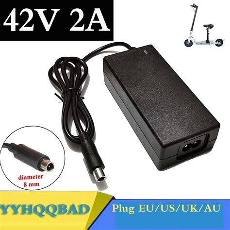 42V 2A Scooter Charger Battery Charger Power Supply Adapters Use For