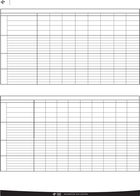 Rheem Classic Series Package Heat Pump Specification Sheet