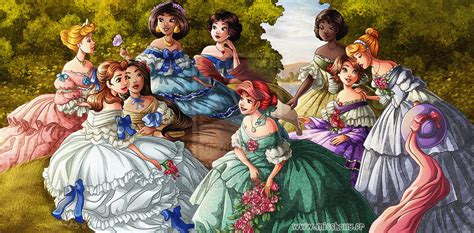 Princess Tea Party by HollyBell - Disney Princess Fan Art (36551941 ...