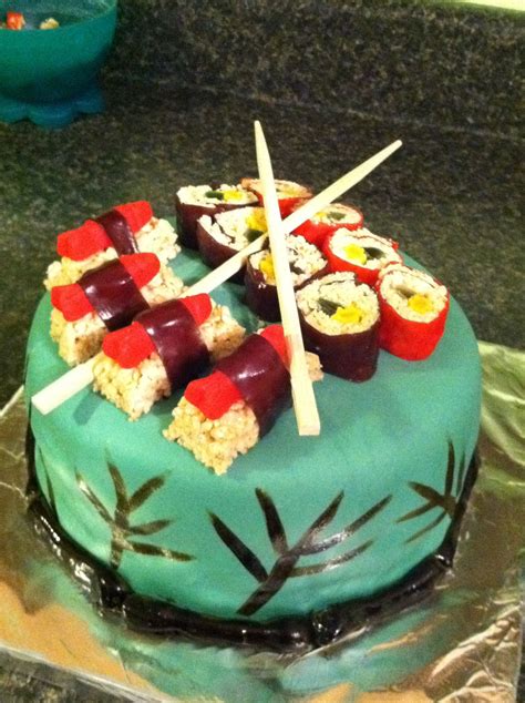 Sushi Cake Sushi Cake Food Cake