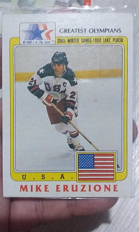 Mike eruzione greatest olympian card on Carousell