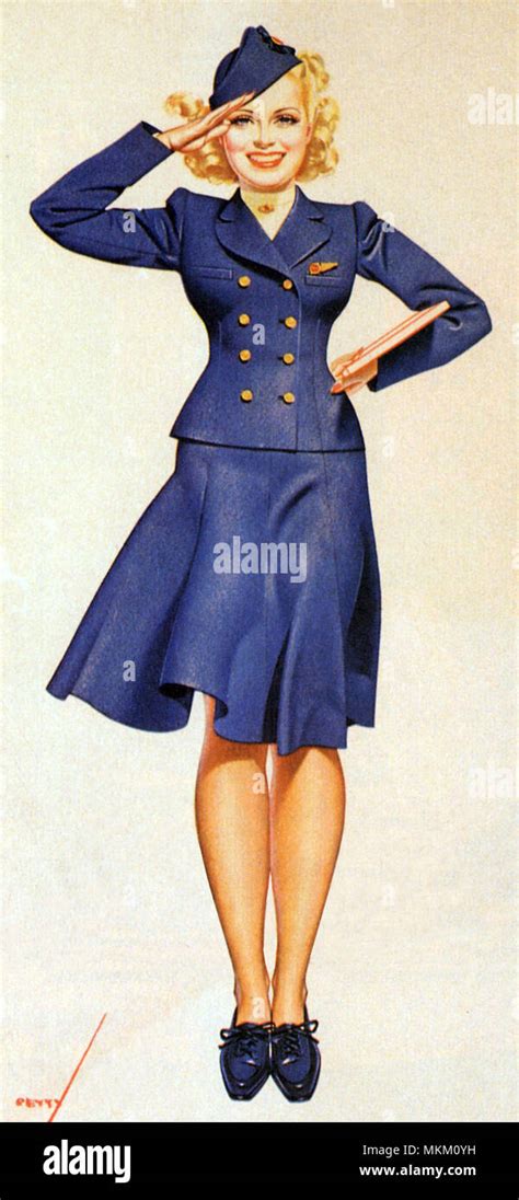 Vintage Flight Attendant Uniforms