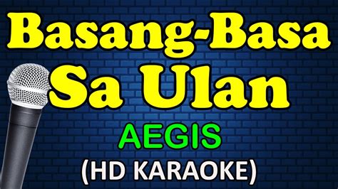 BASANG BASA SA ULAN Aegis Band HD Karaoke YouTube