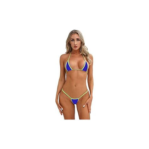 Choomomo Set Di Bikini Da Donna Completi Intimi Con Lettere Come Here Daddy Sexy Crop Top Con