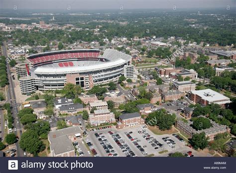 Tuscaloosa Alabama University of Alabama Bryant Denny Football Stock ...