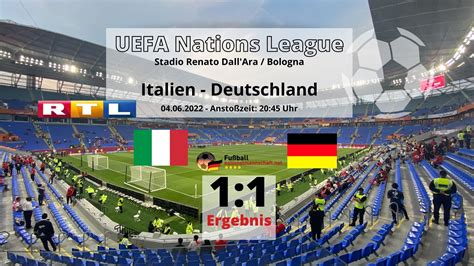 Fu Ball Heute L Nderspiele Italien Gegen Deutschland