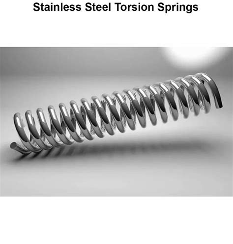 Stainless Steel Torsion Springs For Industrial Wire Diameter Mm At