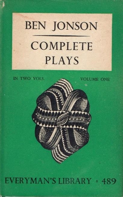 The Complete Plays of Ben Jonson Volume One by Ben Jonson | Goodreads