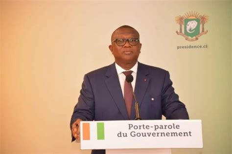 Côte d Ivoire Communiqué du Conseil des ministres du mercredi 05