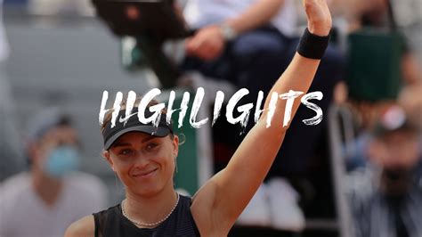 Roland Garros Badosa Rimonta Bogdan E Accede Agli Ottavi Highlights