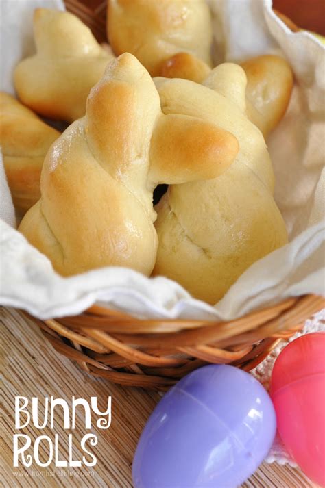 Easter Bunny Rolls Recipe Bombshell Bling