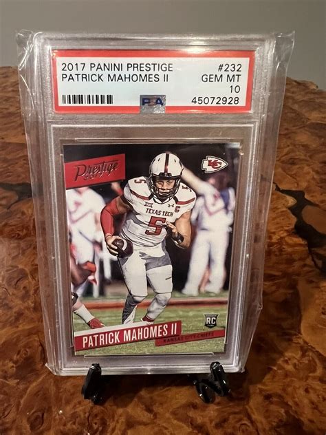 Patrick Mahomes Ii Prestige Base Psa Price Guide Sports