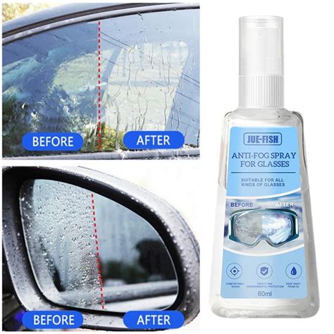 Buy 60ml Car Anti Fog Agent Car Window Waterproof Rainproof Anti Fogging Spray Car Glass Nano