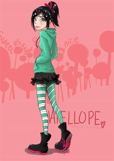 Vanellope the Glitch by pekoponjinsashimi on DeviantArt