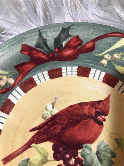 Lenox Winter Greetings Everyday Cardinal Dinner Plate 10 50 Catherine