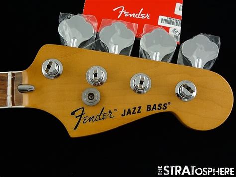 Fender Vintera S Ri Jazz Bass Neck Tuners J C Shape Reverb