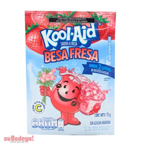 Refresco Kool Aid Besafresa 15 gr suBodega alcanza para más