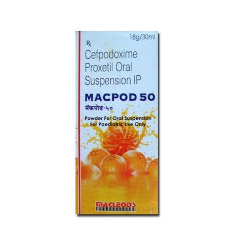 Macpod 50 Suspension At Rs 71 Bottle Pharmaceutical Syrup In Nashik