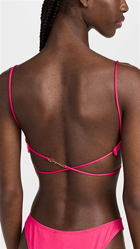 Jacquemus Le Haut De Maillot Signature Bikini Top SHOPBOP