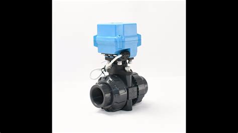 2 Inch PVC Motorized Ball Valve Motorized Ball Valve 2 Inch