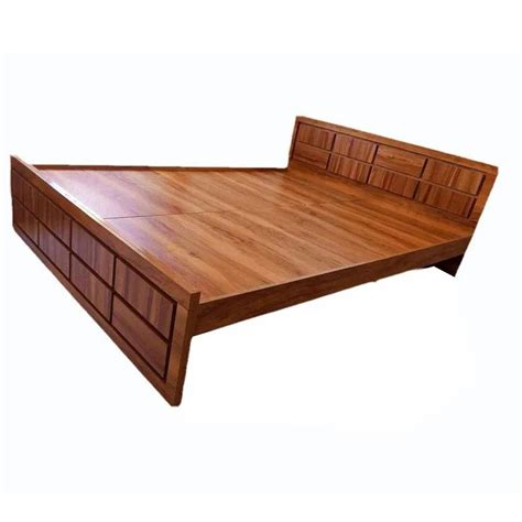 Full Size Engineered Wood Double Cot Bed Without Storage At Rs 18500