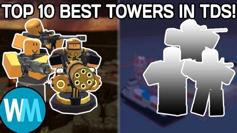 Tower Defense Simulator Top 10 Best Towers Youtube