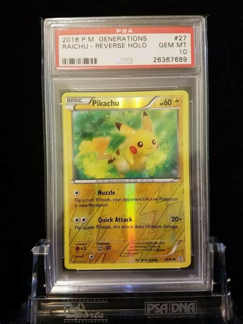 Auction Prices Realized Tcg Cards Pokemon Xy Generations Raichu