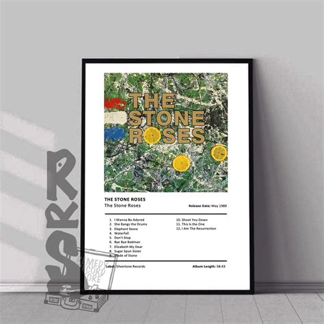 The Stone Roses Album Cover Poster Roses Poster Music Gift - Etsy