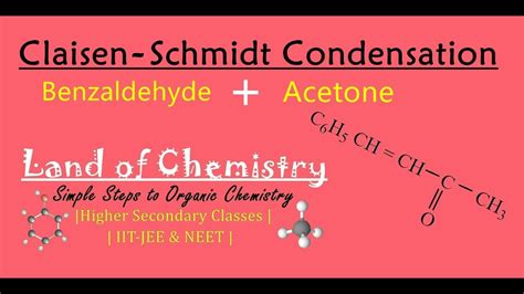 Claisenschmidt Condensation Reaction Acetone Benzaldehyde