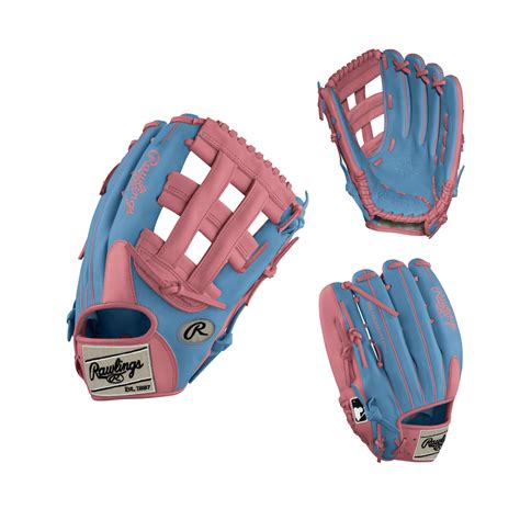 Rawlings Custom Hoh 12 34 Cotton Candy Of Glove