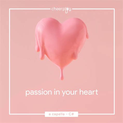 Passion In Your Heart C 4×8 Counts Cheerplug