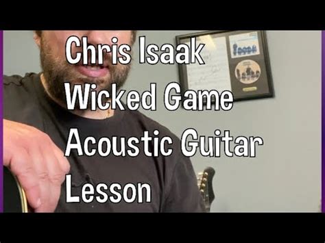 Chris Isaak Wicked Game Acoustic Guitar Lesson Chrisisaak Shorts