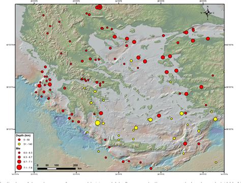 Table 1 from An updated and extended earthquake catalogue for Greece ...