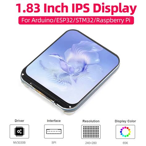 Inch Ips Lcd Display Module Spi Interface K Colors