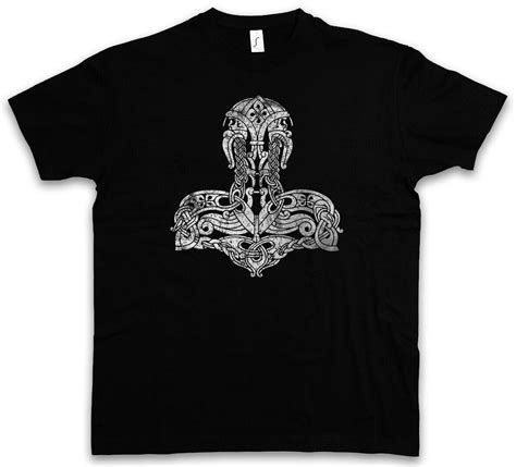 CELTIC THOR S HAMMER T SHIRT MjÃlnir Paganism TV Wotan Thor Vikings