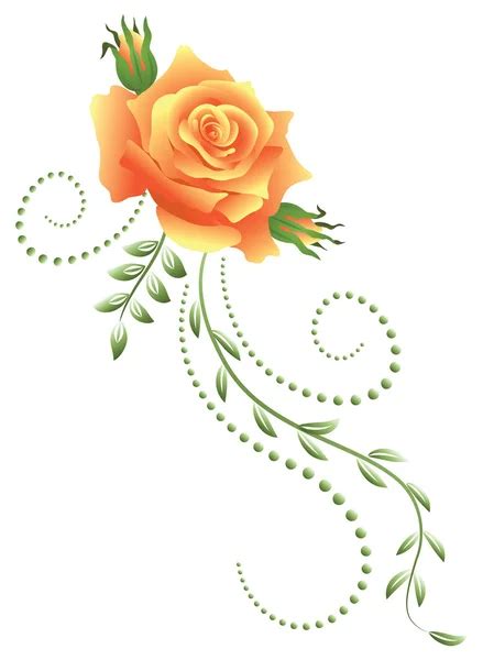 Yellow rose border Stock Vectors, Royalty Free Yellow rose border ...