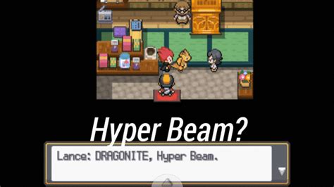 Hyper Beam Pokemon Heart Gold - The Best Picture Of Beam