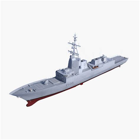 F100 Frigate 3D Model $199 - .fbx .obj .max - Free3D