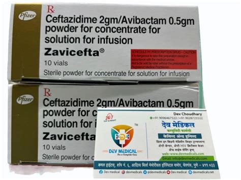 Zavicefta Injection Gm Vial At Box In Pune Id