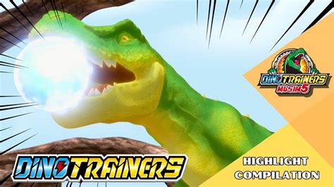 Trex Bebola Api Dino Trainers Musim Highlight Compilation