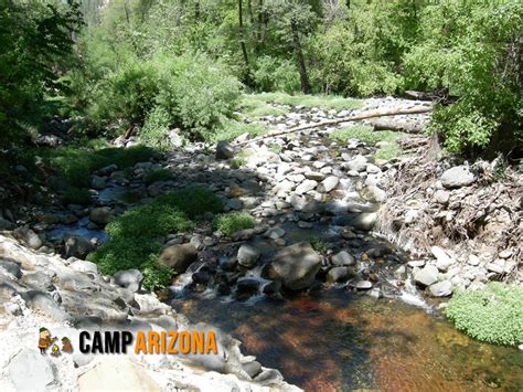 Cave Springs Campground Oak Creek Camp Arizona