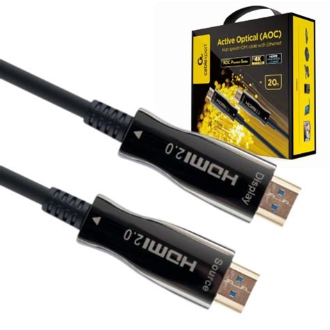 Kabel Hdmi Aoc Optyczny Przew D Do Transmisji Premium Arc Hdr K Hz