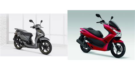 Motorrad Vergleich Peugeot Tweet 200 Gt 2024 Vs Honda Pcx 125 2013