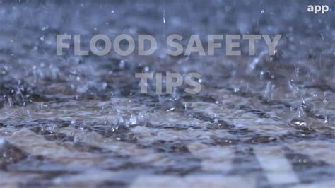 Flood safety tips