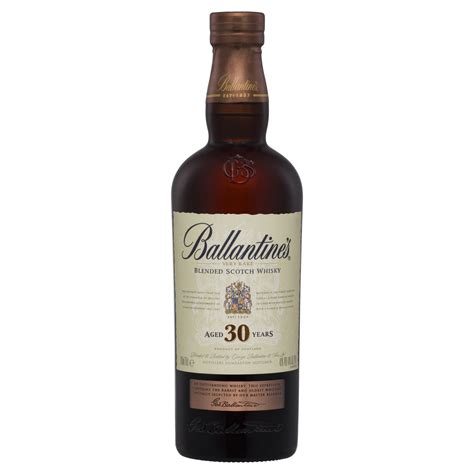 Ballantines 30 Year Old Scotch Whisky 700ml Secret Bottle