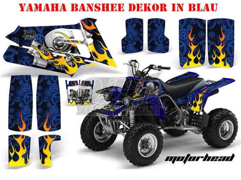 Amr Racing Dekor Graphic Kit Atv Yamaha Banshee Yfz Motorhead B Ebay