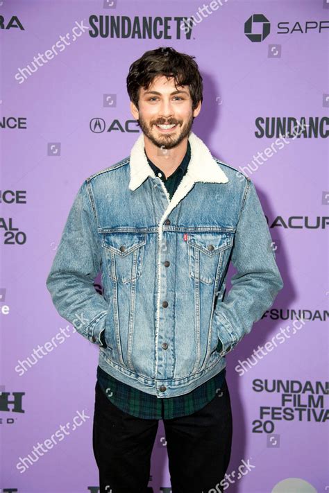 Logan Lerman Attends Premiere Shirley Eccles Editorial Stock Photo ...