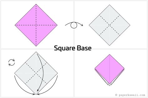 Origami Crane Diagram